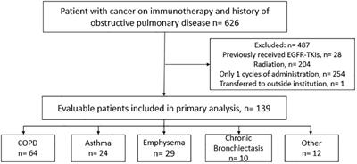 Incidence and outcome of immune checkpoint-induced pneumonitis in oncology patients with history of pulmonary disease